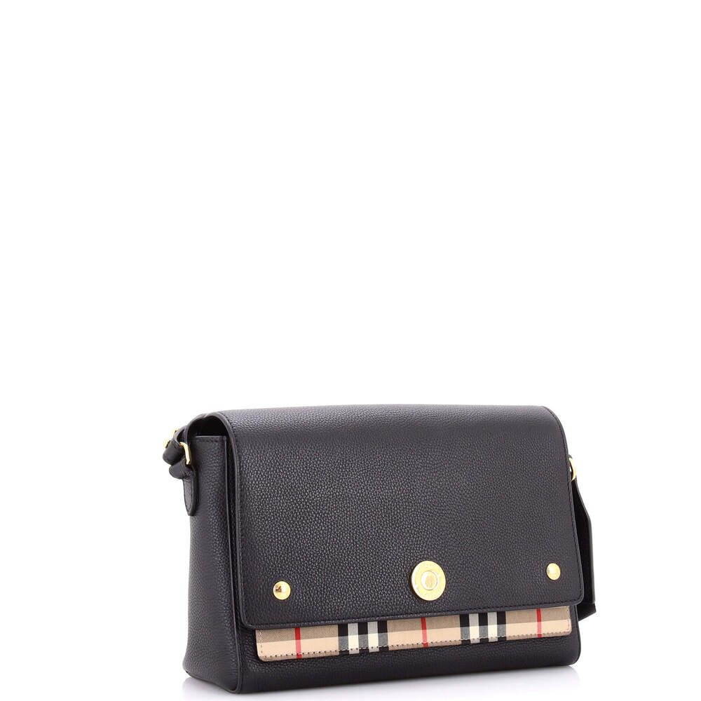 Burberry Note Crossbody Bag Leather #224647B14B - Picture 2 of 6